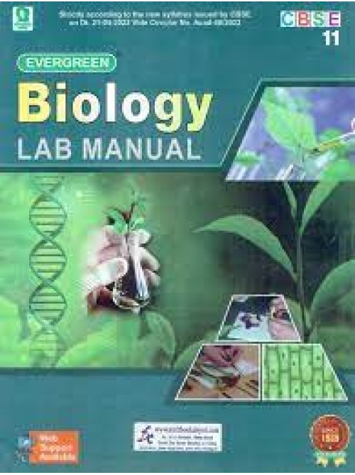 Evergreen CBSE Lab Manual Biology Class-11 at Ashirwad Publication
